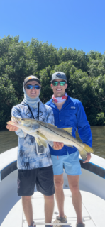 Captured A Snook With Noah in Clearwater, Fl